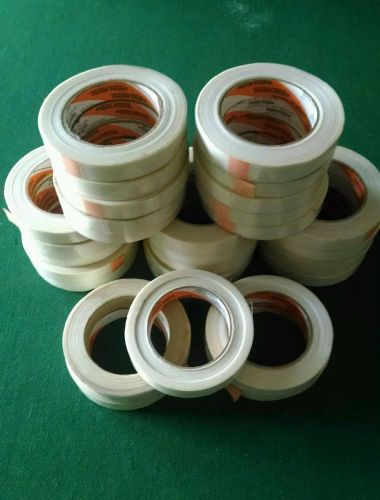 30 Tuck Tape Rolls Reinforced Strapping Packing Tape 3/4&#034; x 30 Yds New