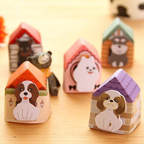 2 PCS Dog sticky notes memo pads for tab scrapbook decoration bookmark note pads
