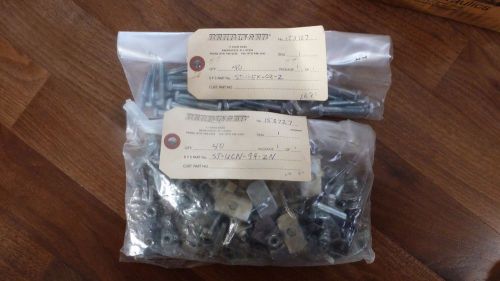 Behringer st-ucn-99-zn, st-hex*-02-2, lot of 40, pipe clamps *new old stock* for sale