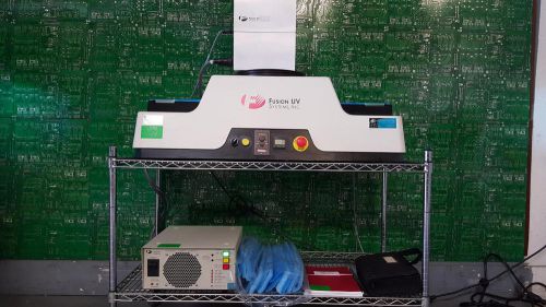 Fusion uv lc6e-s benchtop conveyor w/ p300mt power supply for sale