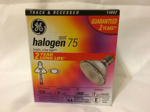 GE 75PAR 30S/H/SP 10 Halogen Bulb