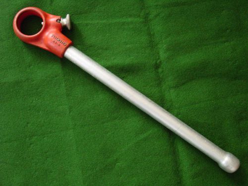 Ridgid OO-R Pipe Threader Ratchet and Handle Assembly 38540 Made in USA