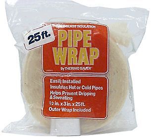 Pipe wrap,1/2x3&#034;x25&#039;fiberglass for sale
