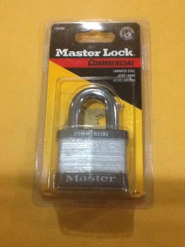 Master lock 17dcom commercial laminated steel padlock boron alloy shackle nip for sale
