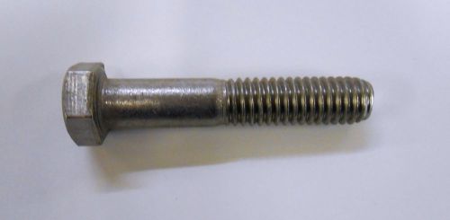 3/8&#034; x 2&#034; stainless steel hex bolt, lot of 20 for sale