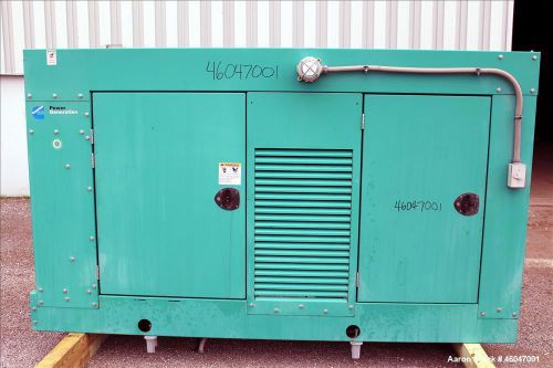 Used- cummins 125 kw standby natural gas generator set, model ggla-5679596, sn-g for sale