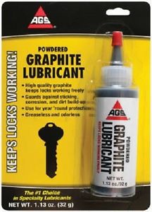 Ags 2 pack, 32 grams extra fine graphite dry powdered lubricant for sale