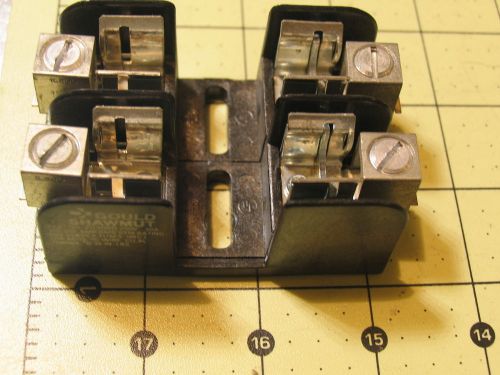 1 Never Used Dual Fuse Holder GOULD SHAWMUT #20308R