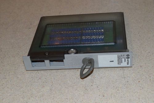 HEWLETT PACKARD HP 44708A 20 CHANNEL RELAY MULTIPLEXER THERMOCOUPLE (PL)