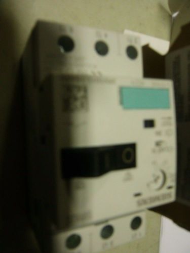 Siemens 3RV1011-1BA10 Motor Starter Protector, Screw Connection