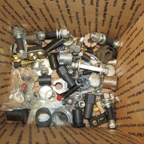 Mixed Lot of Nuts, Bolts, Auto Parts, etc. ~10 lbs