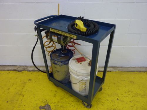 Kurt j lesker service cart qcfc-100 used #47297 for sale