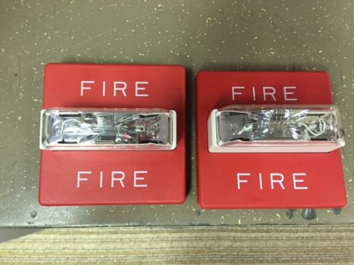 2 STROBE FIRE ALARM WHELOCK RSS-2415-FR    20 - 30 VDC NEW IN BOX