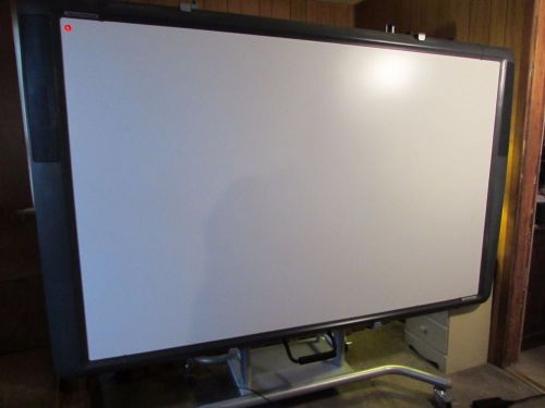 Used Promethean ActivBoard 500 Pro interactive teaching screen with accessories