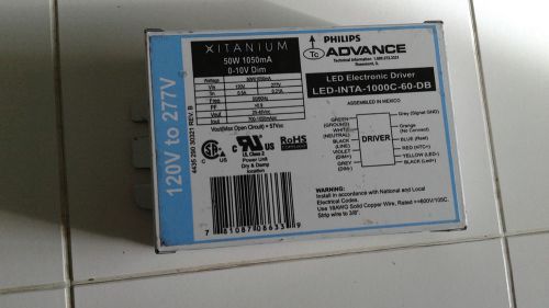 Philips Advance Xitanium LED driver LED-INTA-1000C-60-DB