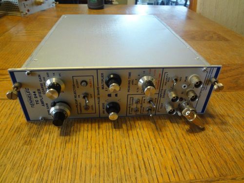 Tennelec TC-244 Adjustable Amplifier NIM Oxford Canberra Nuclear Ortec
