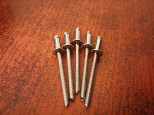 (Pack of 50pcs) Stainless Steel POP Rivets 4x8