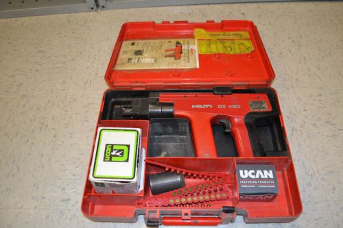 Hilti DX450 Concrete Gun with Hard Case