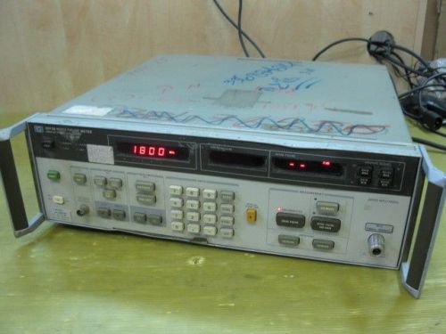 HP AGILENT 8970B 8970 10MHZ-1.6GHZ 30DB NOISE FIGURE METER MEASUREMENT OPT H18