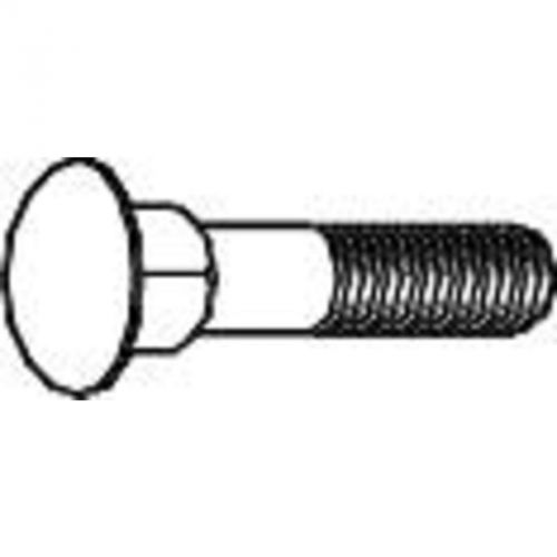 Carriage screw 1/4 x 1 hodell-natco industries carriage bolts cges0250100cz for sale