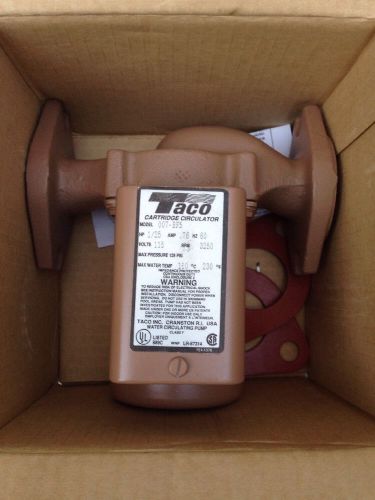 Taco 007-BF5-IFC Bronze Circulator Flanged Pump with Integral Flow Check IFC