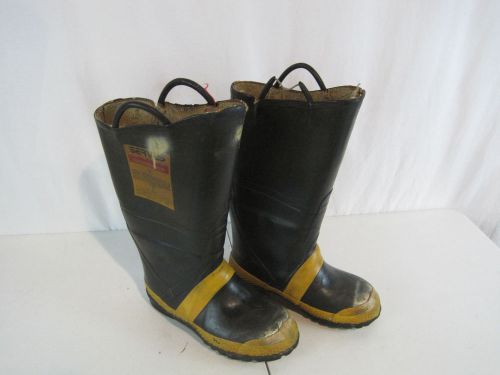 Servus Firebreakers Boots Size 8M/9W Bunker Turnout Gear (HK0205)