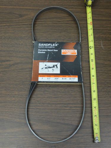 Sandvik sandflex 8230319 portable band saw blades 5 pack for sale