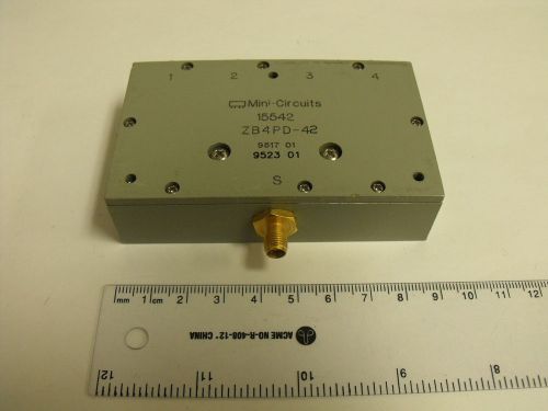 MINI-CIRCUITS ZB4PD - 42 4-Way Power Splitter / Combiner 1700 - 4200MHz