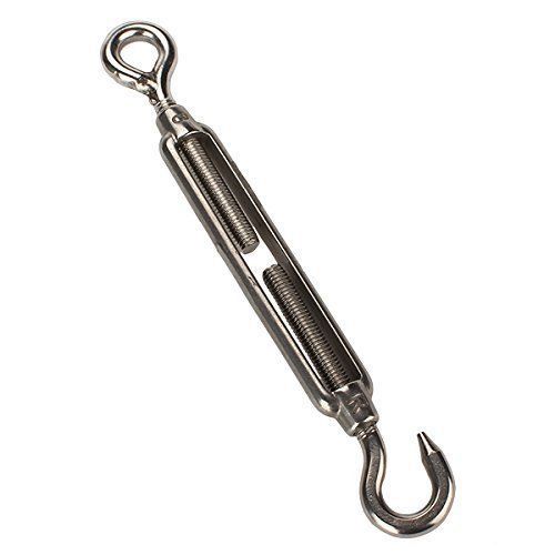M10 hook &amp; eye turnbuckle adjust chain rigging stainless steel 304 best strength for sale