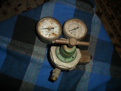 Vintage smiths gas oxygen regulator gauges steampunk collector ! for sale