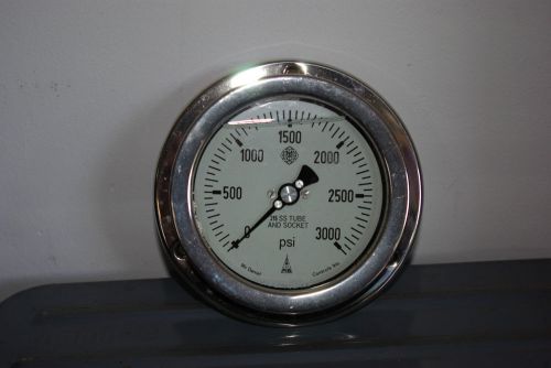 McDaniel Controls 0-3000psi 4&#034; pressure gauge
