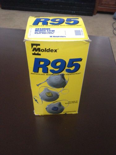 10 New R95 (MOLDEX) Particulate Respirator With Handystar