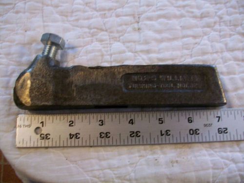 7&#034; long 3/8&#034; bore no.2-s williams turning tool holder 1 3/8&#034; x 5/8&#034; metal lathe for sale