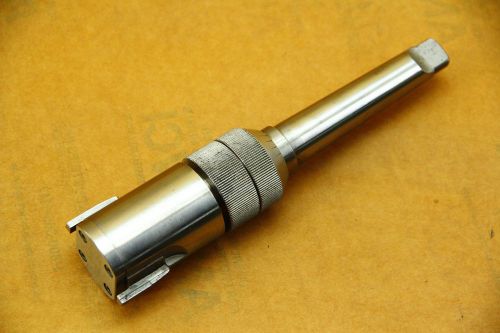 David Brown Adjustable Reamer 1-3/8&#034; - 1-9/16&#034; Range #2 Morse Taper 6&#034; OAL