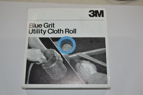 New 3M 280x BLUE GRIT Utility Cloth Shop Roll 1&#034;x50 Yds 051144-05103 (WL.2.E.11)