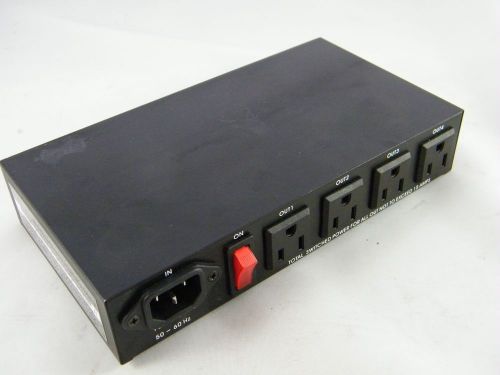 IP POWER 4-OUTLET REMOTE NETWORK AC POWER SWITCH CONTROLLER MODEL # 9258T