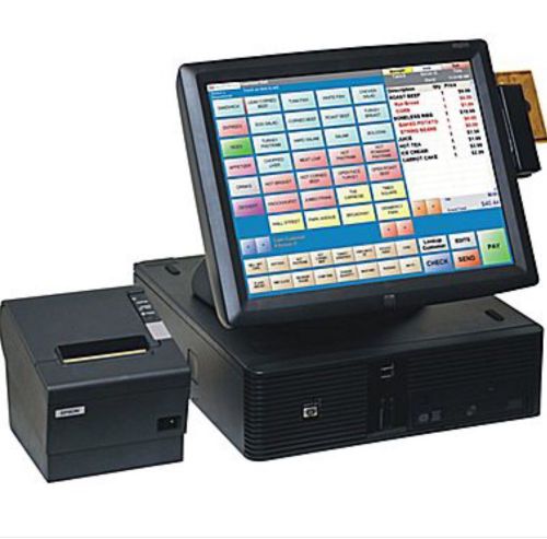 pcAmerica POS RPE Restaurant Pizza Bar System PRO Express 3 Stations