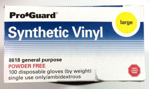 Pro Guard Synthetic Vinyl Powder Free  8618 Large 4 Boxes of 100