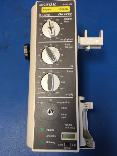 Baxter InfusOR Pump PARTS ONLY