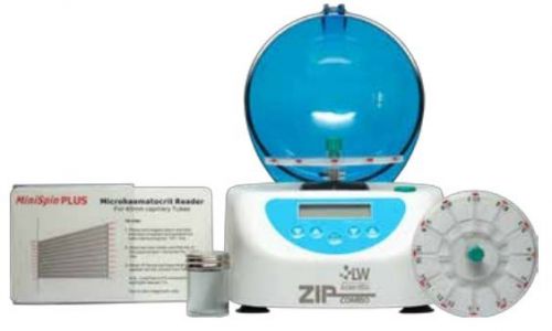 Lw scientific zipcombo microhematocrit centrifuge w/ 12 place rotor - new for sale