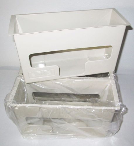 4 new sage kendall 8550lg sharps glove boxes dispensers holders top loading for sale