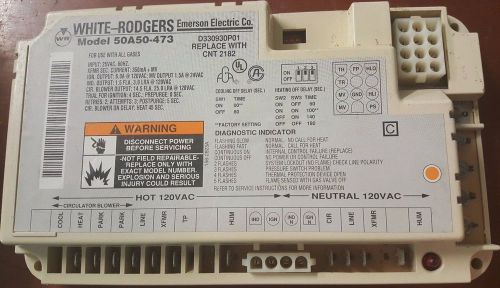 WHITE RODGERS FURNACE CONTROL BOARD 50A50-473 D330930P01 (0337)