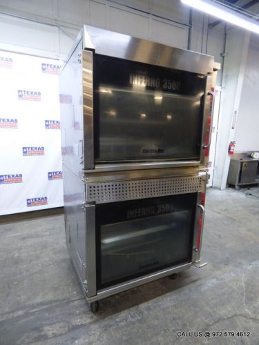 Hardt inferno 3500 gas double rotisserie chicken oven on legs  year 2009 for sale