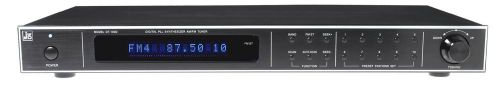 JWD DT-100D AM/FM PLL Synthesized Digital Tuner, Music-On-Hold, Rack Kit, New