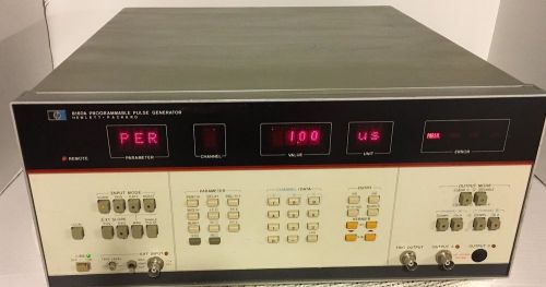 Hp agilent 8160a programmable pulse generator for sale