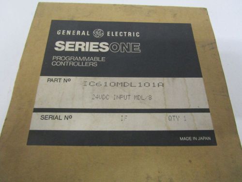 GENERAL ELECTRIC IC610MDL101A INPUT MODULE *NEW IN BOX*