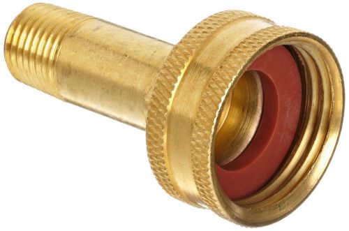 Anderson metals brass garden hose fitting swivel 3/4&#034; female hose id x 1/4&#034; m... for sale