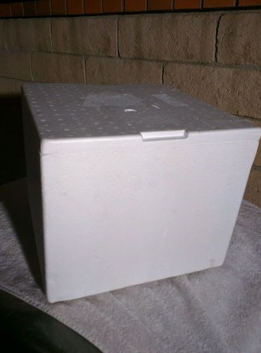 styrofoam box 15 x 15 x 12