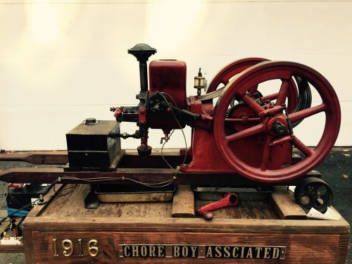 1916 associated chore boy 1-3/4hp air cooled hit miss engine motor for sale