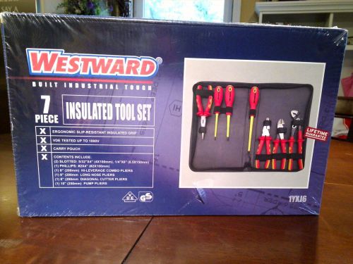 Westward 7pc Insulated Tool Set New with Carry Pouch 1000v